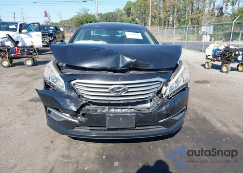 2017 Hyundai Sonata Se z USA, uszkodzony, nr VIN 5NPE24AF5HH591399